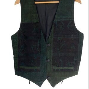 VINTAGE aztec design vest